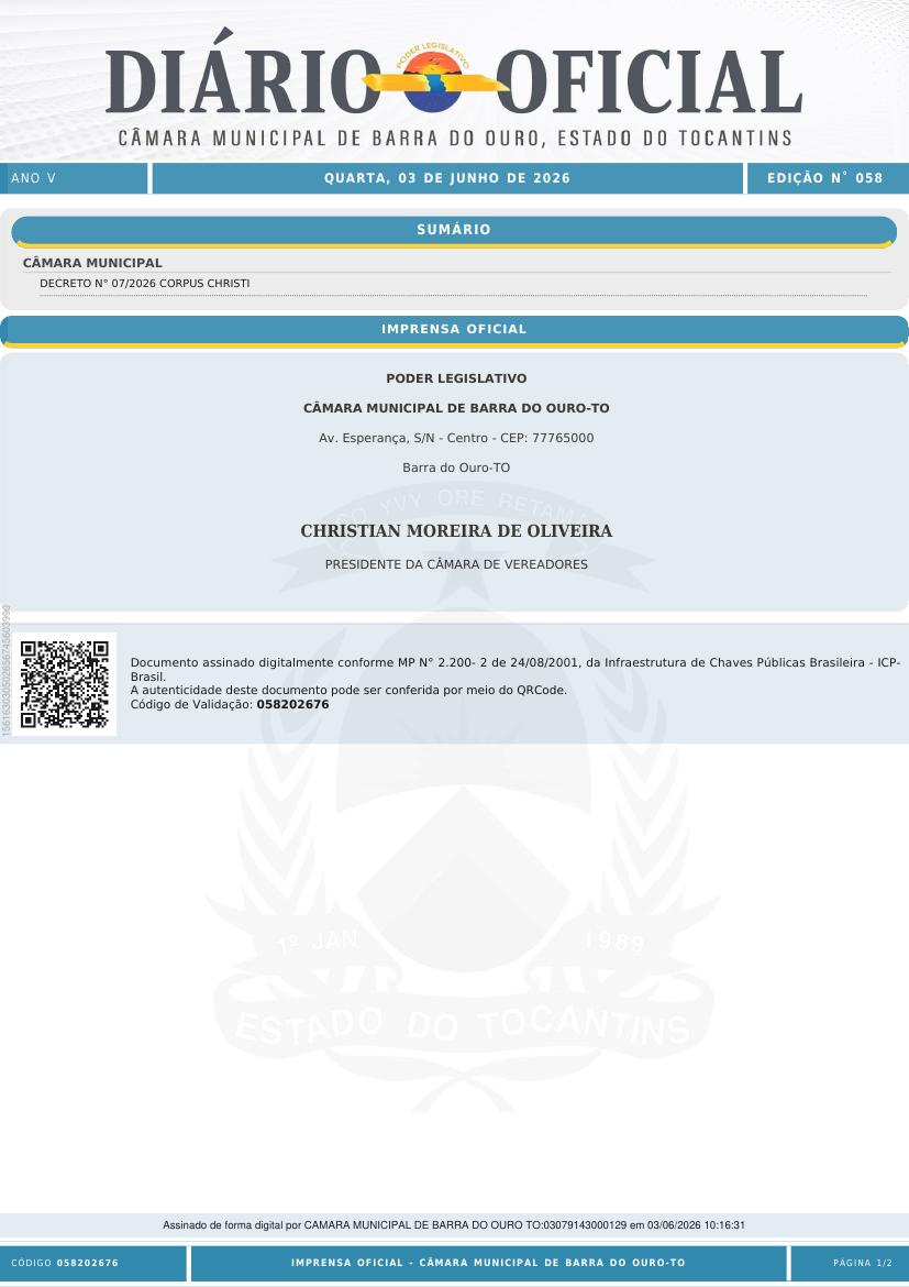 Capa da edição